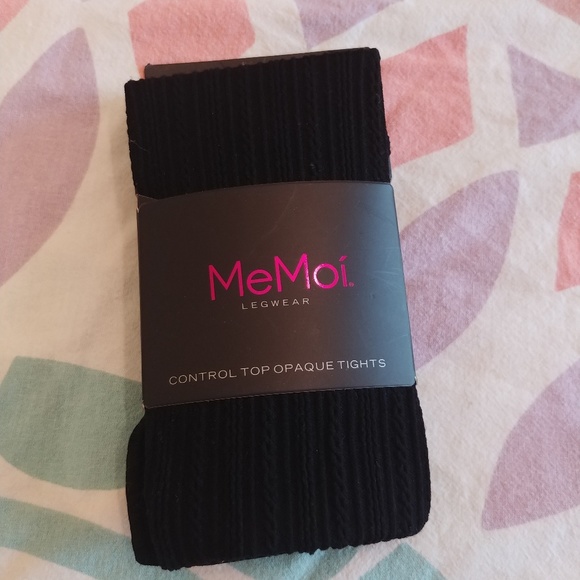 2pk MeMoi control top opaque tights - Picture 2 of 8